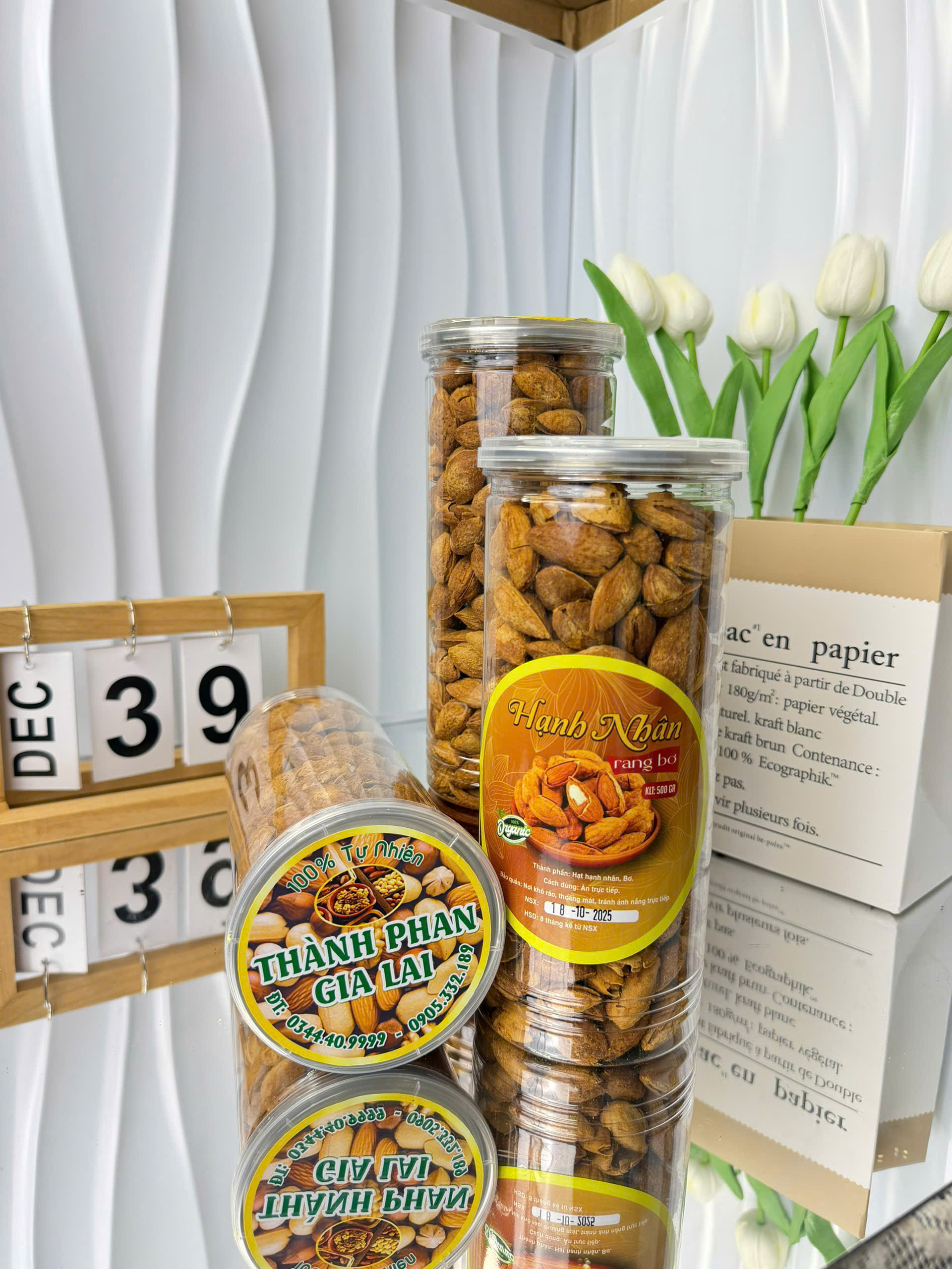 HẠT HẠNH NHÂN RANG BƠ THÀNH PHAN 250G