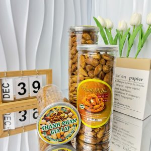 HẠT HẠNH NHÂN TƯƠI NGUYÊN VỊ 300G
