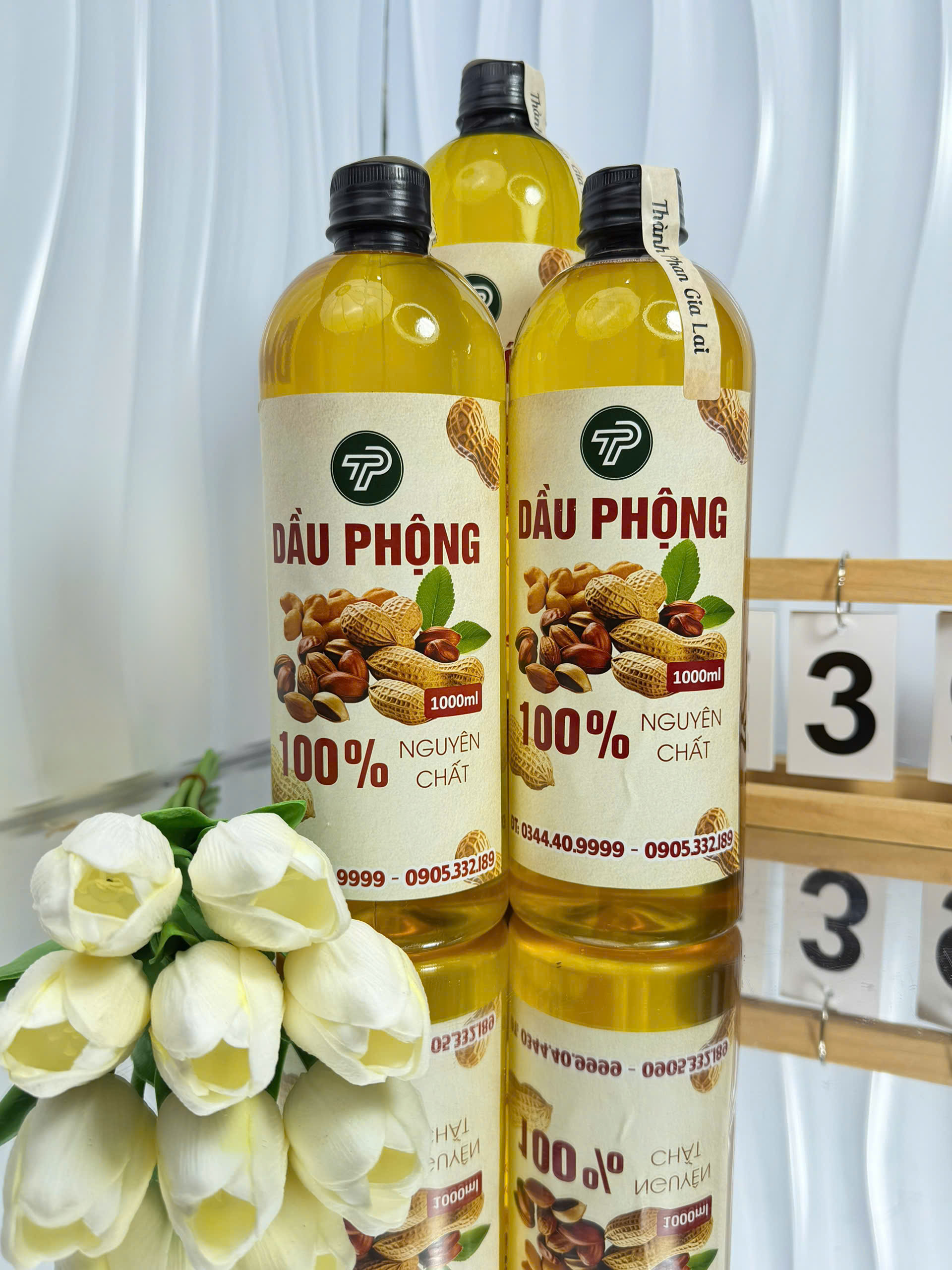 DẦU ĐẬU PHỘNG THÀNH PHAN NGUYÊN CHẤT 500ML