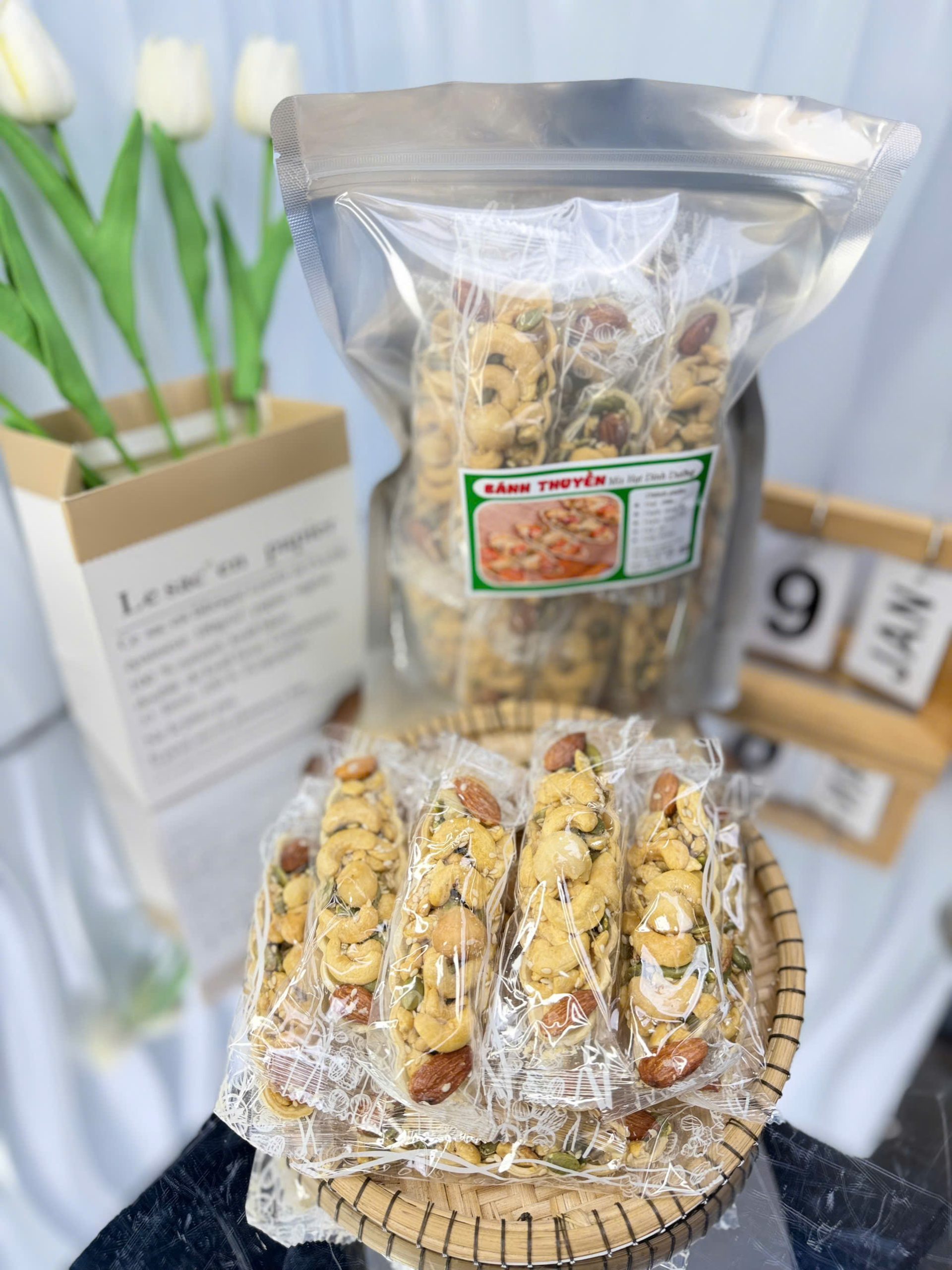 THUYỀN HẠT CÁC LOẠI THÀNH PHAN 500G